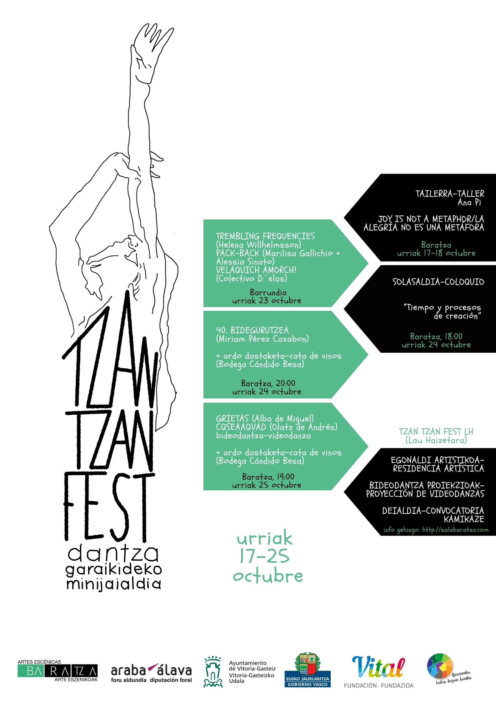 Tzan Tzan Fest to celebrate its eleventh edition in Barrundia and Baratza from 17 to 25 October